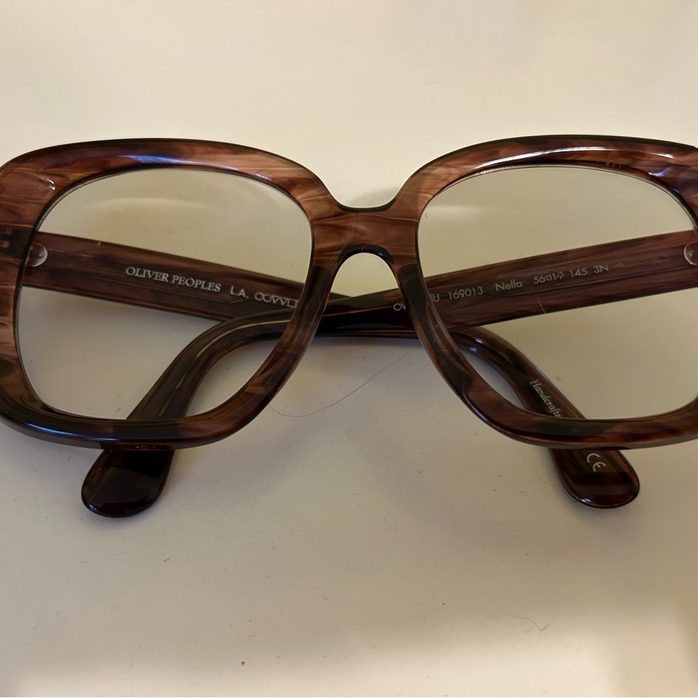 Oliver Peoples Nella OV5428SU 169013 Glasses Frames Women's Havana/Brown - Picture 4 of 8